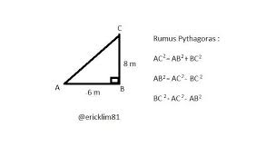 ( b + a ) = c. Contoh Soal Disajikan Sebuah Segitiga Siku Siku Di Titik Tertentu Panjang Dua Sisi Nya Di Ketahui Brainly Co Id