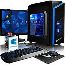 Vibox Scope 12 Gaming Pc Computer With 2 Free Games Windows 10 Pro Os 22 Hd Monitor 3 8ghz Amd A6 Dual Core Processor Nvidi Pc Computer Gaming Pc Computer