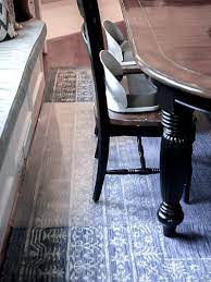 I used oversized office chair clear mats to place underneath the chairs my kids sat in. Drcp50 Dining Room Carpet Protector Hausratversicherungkosten