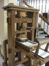 Johannes gutenberg invented the moveable type printing press in 1450. Gutenberg Press Model Library