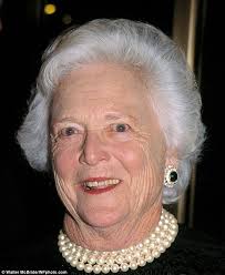 Former First Lady Barbara Bush Discharged From Houston Hospital After Undergoing Treatment For Respiratory Issue Daily Mail Online