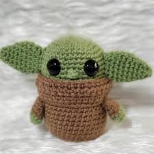 Crochet Baby Yoda Dolls Star Wars Crochet Crochet Geek Crochet Dolls