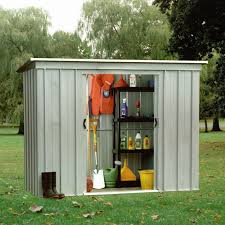 Metal shed plastic door sliders. Yardmaster 8 X 4 Pent Metal Shed