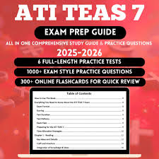 ATI TEAS 7 Exam 2026 | Teas Study Guide | Ati Teas 7 | Teas Test | Teas  Test Nursing Exam | Teas Test 7 Exam | Teas Study