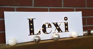 Personalized Name Light Name Sign Light Up Name Light Up Etsy Light Up Letters Sign Lighting Name Signs