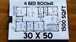 Check spelling or type a new query. 30 X 50 Sqft 4 Bed Rooms House Design Ii 30 X 50 Ghar Ka Naksha Ii 1500 Sqft House Plan Youtube