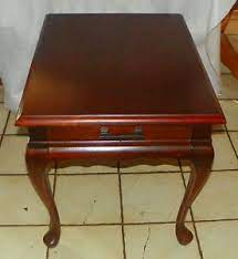 Mid century modern end table by mersman. Solid Cherry Mersman End Table Side Table With Drawer T217 Ebay