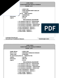Soalan upsr sains 2017 adalah kertas soalan sebenar upsr yang boleh membantu guru, pelajar dan ibubapa dalam proses ulangkaji dan pembelajaran. 238364055 Label Meja Upsr 2017