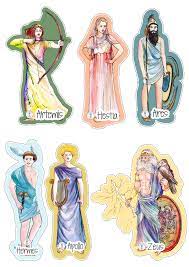Check spelling or type a new query. Greek Gods And Goddesses Printable Stickers Be Different Baby Greek Mythology Art Greek Mythology Gods God Illustrations