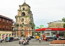 the sinking bell tower of laoag