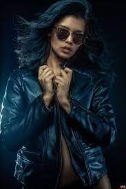 Pin By Cinematic Portrait On Studio Photoshoot Studio Photoshoot Red Leather Jacket Leather Jacket