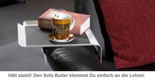 Vielen lieben dank für die schnelle lieferung, mit dem tollen geschenkpapier. Sofa Butler James Serviertablett Zum Klemmen An Die Couch
