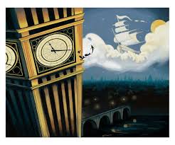 Peter Pan Kids Bedroom Decor Peter Pan Wall Art