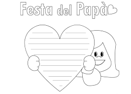 Disegni da colorare e stampare gratis immagini per bambini disney. Disegni Da Colorare Per La Festa Del Papa Bimbi Di Carta