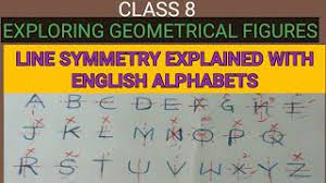The f and g have zero lines of symmetry. Symmetry Figures A To Z English Alphabet Explained In Details With Some Different Questions Youtube