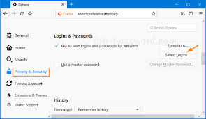 Mar 26, 2021 · here's how to access your accounts on windows 7: 2 Ways To Remove Saved Passwords In Firefox Password Recovery