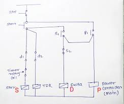 If you touch the wire from the cable, nothing happens. Control Wiring Diagram Star Delta Starter