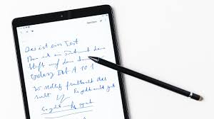 Drawing a 'v' between words will leave a space, while '⌒' will connect separate words. Samsung Galaxy Tab A 10 1 Stifte Welcher Stylus Ist Gut Youtube