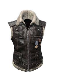 Pubg Sleeveless Biker Jacket Battlegrounds Leather Vest Ujackets