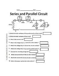 Parallel and series circuit electricity worksheet with answers will help learners gain a better understanding of the concept and applications of series and. Series And Parallel Circuits Worksheet Interactive Distance Learning Remote