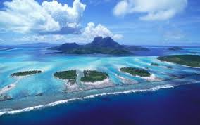 Stunning photos of bora bora island. Https Www 1001freedownloads Com Free Wallpaper Reefs Of Bora Bora French Polynesia