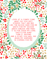 Here is the famous poem about the candy cane that points back to jesus as the meaning of christmas. Candy Cane Poem Free Printable Candy Cane Poems