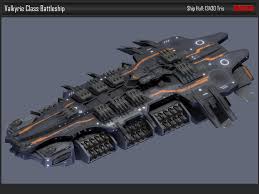 Spaceship Battleship Valkyrie 3d Model Star Citizen Starship Design Starship Concept