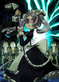 Skullgirl Marie By Kuroirozuki Deviantart Com On Deviantart Skullgirls Anime Fandom Drawing