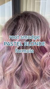 Root Smudge & Pastels, Formula at the end 😉😉 @paulmitchell #jpms #nyc