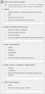 In addition, it is recognized that the categories of the race item include racial and national origin or sociocultural groups. Https Www Ons Gov Uk File Uri Census 2011census Howourcensusworks Howweplannedthe2011census Questionnairedevelopment Finalisingthe2011questionnaire Final Recommended Questions 2011 Ethnic Group Tcm77 183998 Pdf