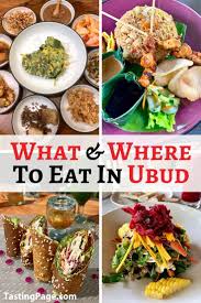 What And Where To Eat In Ubud Bali Tasting Page Eat Raw Food Recipes Organic Recipes Healthy