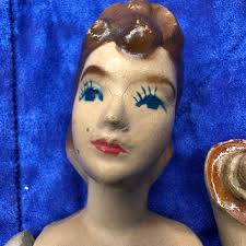 Vintage 1940s Simplicity 13” Composition Sewing Mannequin Doll