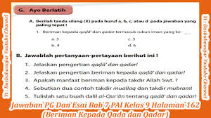 Takdir) ialah takdir ketuhanan dalam islam. Pertanyaan Tentang Qada Dan Qadar Goreng