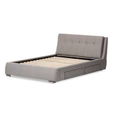 Check spelling or type a new query. Amazon Com Baxton Studio 424 7120 Amz Platform Queen Grey Furniture Decor