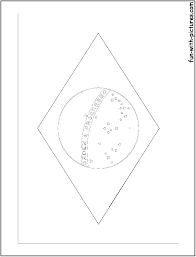 It is a fun way to learn different flags! Brazil Flag Coloring Page