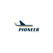Daily Logo Challenge Day 12 Airlines Pioneer Airlines Designed By Tara Curtin Dailylogochallenge Logo Logodesign Lo Airline Logo Logos Challenges