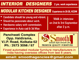 Displayed here are job ads that match your query. Modular Kitchen Designer Job In Kolkata Engineering Civil And Architecture Timesascent Com