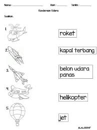Pengertian lembar kerja peserta didik (lkpd). Prasekolah Sk Raja Chulan Lembaran Kerja Kenderaan Di Udara Vozeli Com