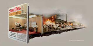 Book obituary, acknowledgement, condolence, in memoriam ads. New Straits Times Print Advert By Mccann Riot Ads Of The World