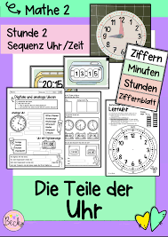 Moin biete hier eine uhr von lolliclock zum verkauf an. Teile Der Uhr Sequenz Uhr Zeit 2 Unterrichtsmaterial Im Fach Sachunterricht Unterrichtsmaterial Uhr Wortkarte