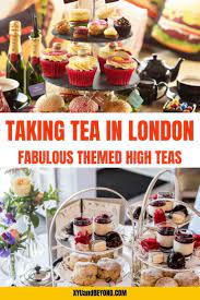 11 Fabulous Unusual Afternoon Teas In London Afternoon Tea Easy Travel Food Afternoon Tea London