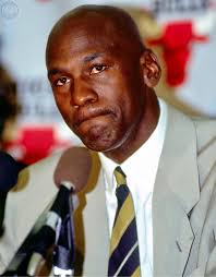 🏀On October 6, 1993 Michael Jordan of the Chicago Bulls announced his  retirement from the NBA at a news conference in Deerfield, Illinois.  Jordan's retirement after just 9 seasons came less than