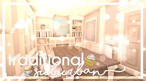 ʚbloxburgɞ Traditional Blue Family Suburban 115k In 2020 Unique House Design Two Story House Design Luxury House Plans