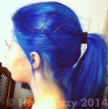 I used to color is plumb purple, after midnight blue, and vampire red (now called pillbox red) over and over again. Manic Panic Manic Panic After Midnight Blue Photos Haircrazy Com
