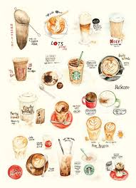 Coffee Illustrations Alimentaires Dessins D Aliments Recettes De Cuisine