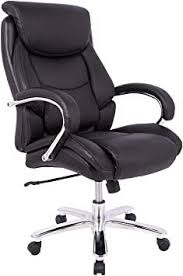 Amazonbasics Big Amp Tall Executive Adjustable Swivel Office Chair With Armrest Black Leather In 2020 Tall Office Chairs Office Chair Traditional Office Chairs