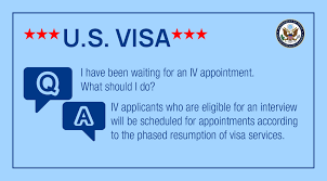 Immigrant visa for permanent residency permanent residency: Travel State Dept Ø¹Ù„Ù‰ ØªÙˆÙŠØªØ± Immigrant Visa Applicants Who Are Eligible For Interview Will Be Scheduled For Appointments According To Our Existing Phased Resumption Of Visa Services Guidance Https T Co Igll8u2jvb Https T Co Iqvruceyc2