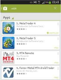 The first thing you'll need to do is download the mt4 app from the googleplay store or by following this link Mt4 Android User Guide Intertrader