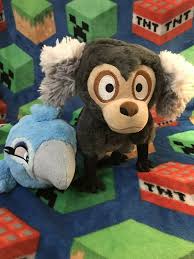 Bird That Sounds Like A Monkey Lot Of 2 Angry Birds Rio Plush Blue Bird Jewel 5 And Marmosets The Monkey 8 Ebay Angry Bird Plush Blue Bird Red Birds