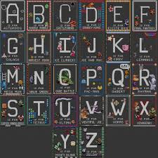 A single, basic unit of information, used in connection with computers and informatio. 8 Bit Video Game Alphabet For The Learning Nerd Bit Rebels